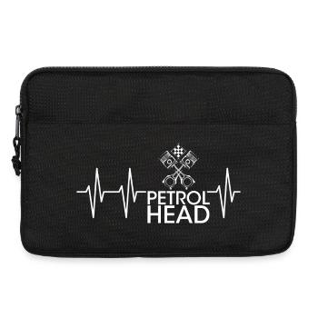 petrol head herzschlag puls Motor Turbo tuner Auto - Laptoptasche 13" - Schwarz - Vorne