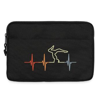 Yoga Heart Palpitations - Laptop bag 13" - black - Front