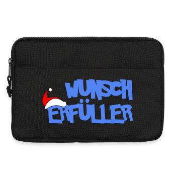WUNSCHERFÜLLER - Laptoptasche 13" - Schwarz - Vorne