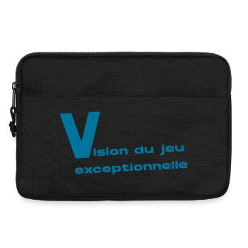 Vision du Jeu - Sacoche pour ordinateur portable 13 pouces - noir - Devant