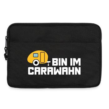 Caravan Caravan Camping cool sayings madness - Laptop bag 13" - black - Front