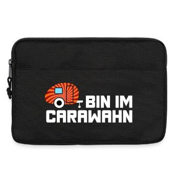 Caravan Caravan Madness Camping Cool Sayings - Laptop bag 13" - black - Front