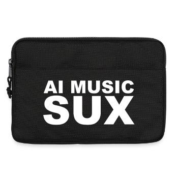 KI-MUSIK - Laptoptasche 13" - Schwarz - Vorne