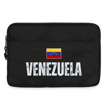Flagge von Venezuela, hergestellt in Venezuela - Laptoptasche 13" - Schwarz - Vorne