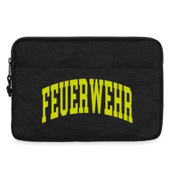 Pompiers - Sacoche pour ordinateur portable 13 pouces - noir - Devant