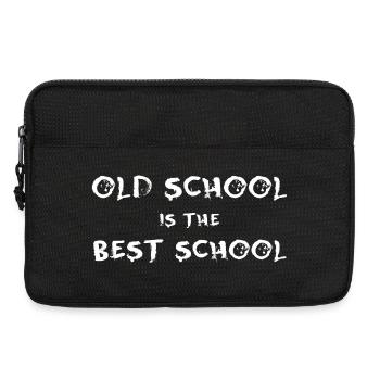 Old School est la meilleure école  - Sacoche pour ordinateur portable 13 pouces - noir - Devant