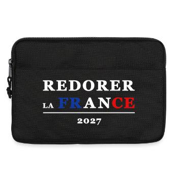 REDORER LA FRANCE 2 - Sacoche pour ordinateur portable 13 pouces - noir - Devant