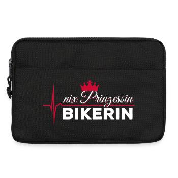Nix Princess - Biker - ECG Pulse Gift - Laptop bag 13" - black - Front