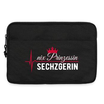 Nix Princess - Sechzgerin - ECG Pulse Gift - Laptop bag 13" - black - Front