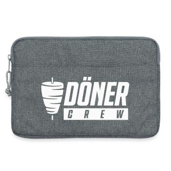 L’équipe Döner - Sacoche pour ordinateur portable 13 pouces - gris chiné - Devant