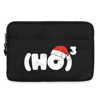 Ho Ho Ho Santa Hat Gift Vintage Xmas - Laptop bag 13" - black - Front