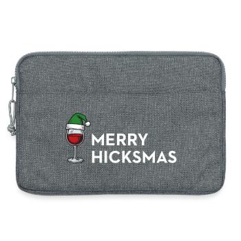 Merry Hicksmas – Anti Xmas Edition - Laptop bag 13" - heather grey - Front