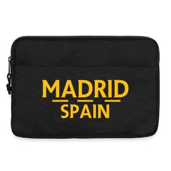 Madrid – Spanien - Laptoptasche 13" - Schwarz - Vorne