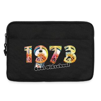 1973 Vintage Retro – Cassette – Cool Olds - Sacoche pour ordinateur portable 13 pouces - noir - Devant