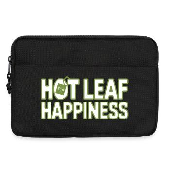  Hot Leaf Happiness Lustiger Tee Spruch Für - Laptoptasche 13" - Schwarz - Vorne