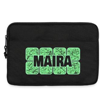 Maira as a given name - Laptop bag 13" - black - Front