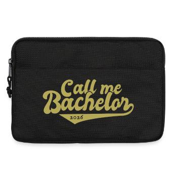 Bachelor 2026 Abschluss Promotion Sponsion - Laptoptasche 13" - Schwarz - Vorne
