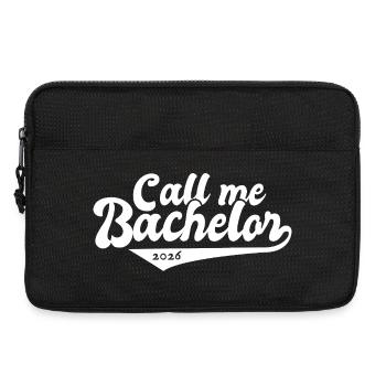 Bachelor Abschluss Promotion Sponsion 2026 - Laptoptasche 13" - Schwarz - Vorne