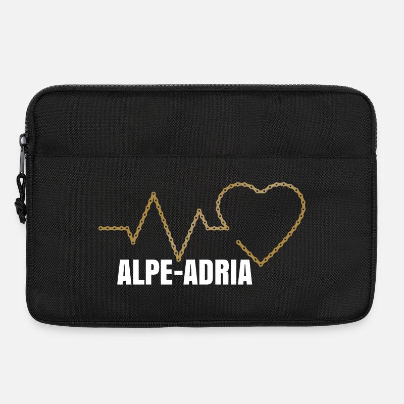 Fahrradurlaub Alpe Adria - Laptoptasche 13" - Schwarz