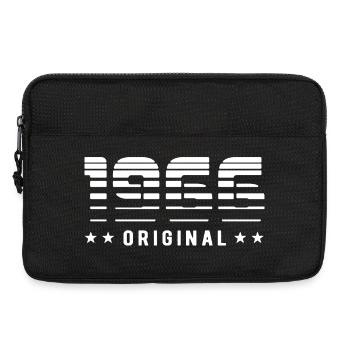 1966 Original Retro Design | Birthday - Laptop bag 13" - black - Front