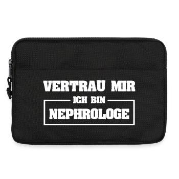 Nephrologist as Funny - Laptop bag 13" - black - Front