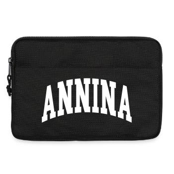 Anne - Laptop bag 13" - black - Front