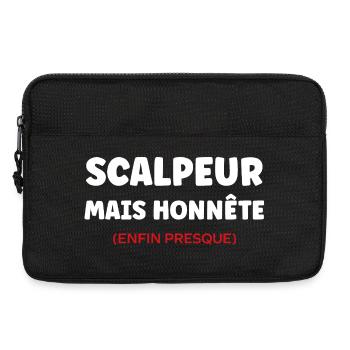 Scalpeur Honnête Presque - Sacoche pour ordinateur portable 13 pouces - noir - Devant