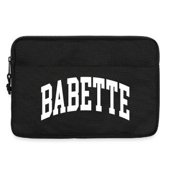 Babette - Laptop bag 13" - black - Front