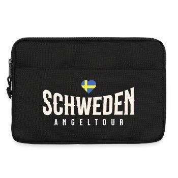 Voyage de pêche en Suède - Sacoche pour ordinateur portable 13 pouces - noir - Devant