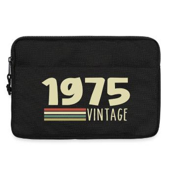 1975-Anniversary-1975-retro-1975 - Laptop bag 13" - black - Front