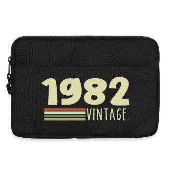 1982-Anniversary-1982-retro-1982 - Laptop bag 13" - black - Front