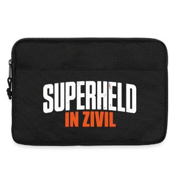 Superheld In Zivil Superhero Superhelden Kostüm - Laptoptasche 13" - Schwarz - Vorne