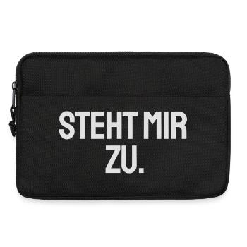 I'm entitled to it. Light design for dark products. - Laptop bag 13" - black - Front