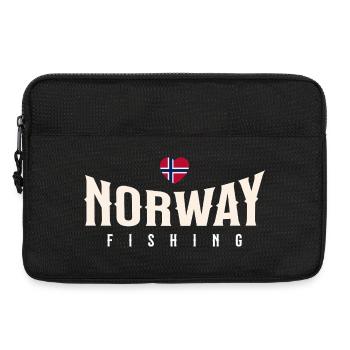 Norway Fishing - Laptoptasche 13" - Schwarz - Vorne