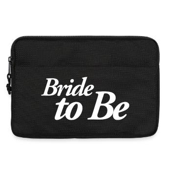 Bride To Be - Laptoptasche 13" - Schwarz - Vorne