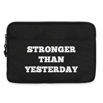 Gym Motivation - Laptoptasche 13" - Schwarz - Vorne