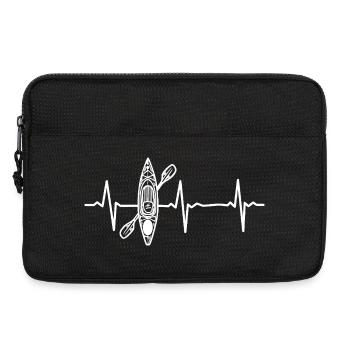 Kayak Heartbeat Paddle Life - Laptop bag 13" - black - Front