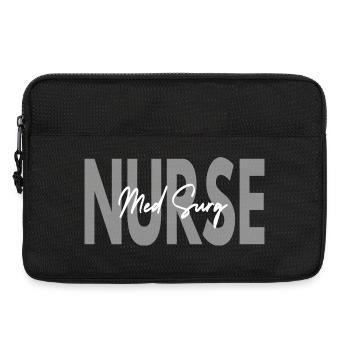 Med-Surg Nurse Medizinisch-Chirurgische Pflege - Laptoptasche 13" - Schwarz - Vorne