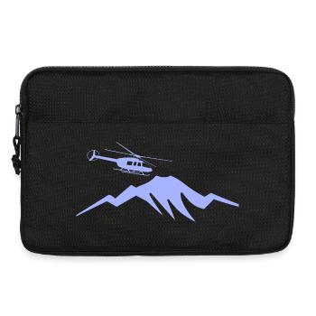 Pilote d’hélicoptère de montagne - Sacoche pour ordinateur portable 13 pouces - noir - Devant
