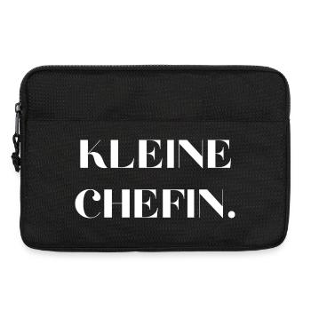 Kleine Chefin - Laptoptasche 13" - Schwarz - Vorne