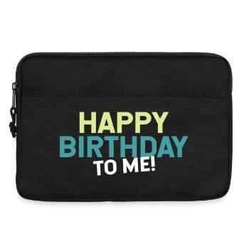 Anniversaire Anniversaire en disant joyeux anniversaire - Sacoche pour ordinateur portable 13 pouces - noir - Devant
