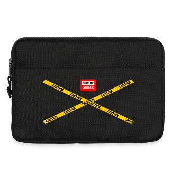 Hors de l’ordre - Sacoche pour ordinateur portable 13 pouces - noir - Devant
