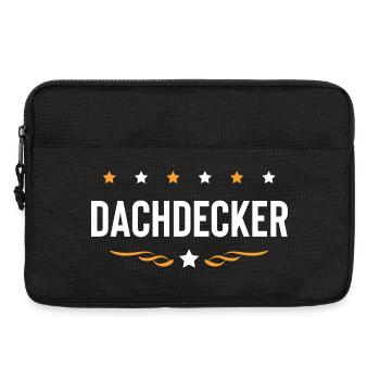 Dachdecker Beruf - Laptoptasche 13" - Schwarz - Vorne
