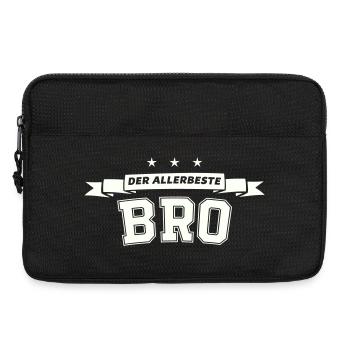 Der Allerbeste Bro - Laptoptasche 13" - Schwarz - Vorne