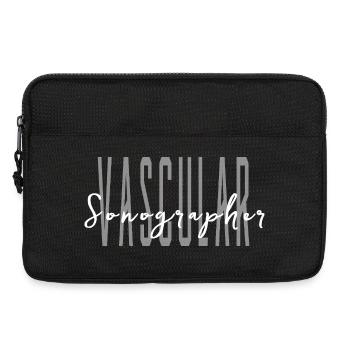 Échographie cardiaque Échographie Vasculaire Cadeau - Sacoche pour ordinateur portable 13 pouces - noir - Devant