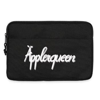 Lebendige Apfelillustration für Frühling - Laptoptasche 13" - Schwarz - Vorne