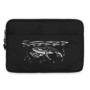 Bit Wale - Laptoptasche 13" - Schwarz - Vorne