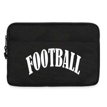 autocollant de but de springbreak de lycée fan de football - Sacoche pour ordinateur portable 13 pouces - noir - Devant