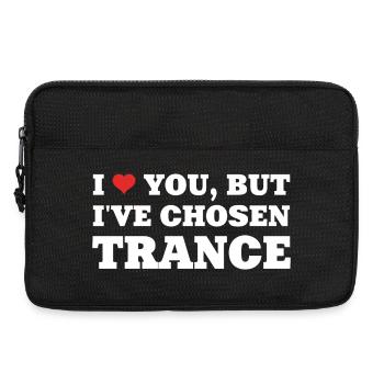 I Love You But I've Chosen Trance! - Rave Shirt - Laptoptasche 13" - Schwarz - Vorne