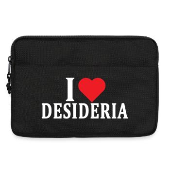 T-Shirt Ich liebe Desideria T-Shirt Geschenkidee - Laptoptasche 13" - Schwarz - Vorne